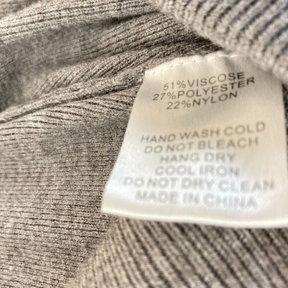 Mod Ref Women's Knit Pants Size XL Gray Drawstring Waist Straight Leg Lounge - Picture 6 of 6